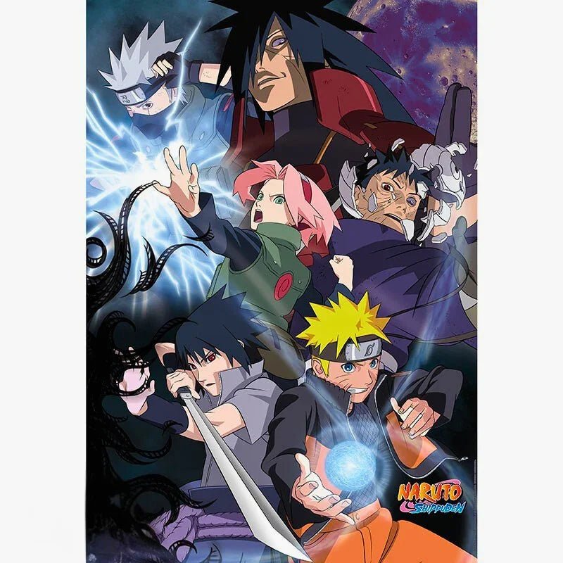 Ninja War Group – Poster (91,5 × 61 cm) - AnimeGo