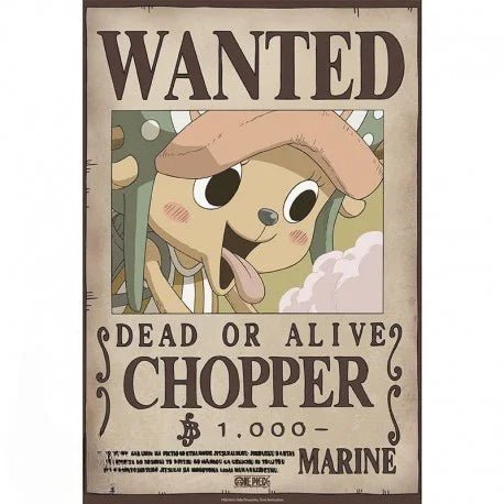 Tony Tony Chopper (Wano) – Wanted Poster (52 × 38 cm) - AnimeGo