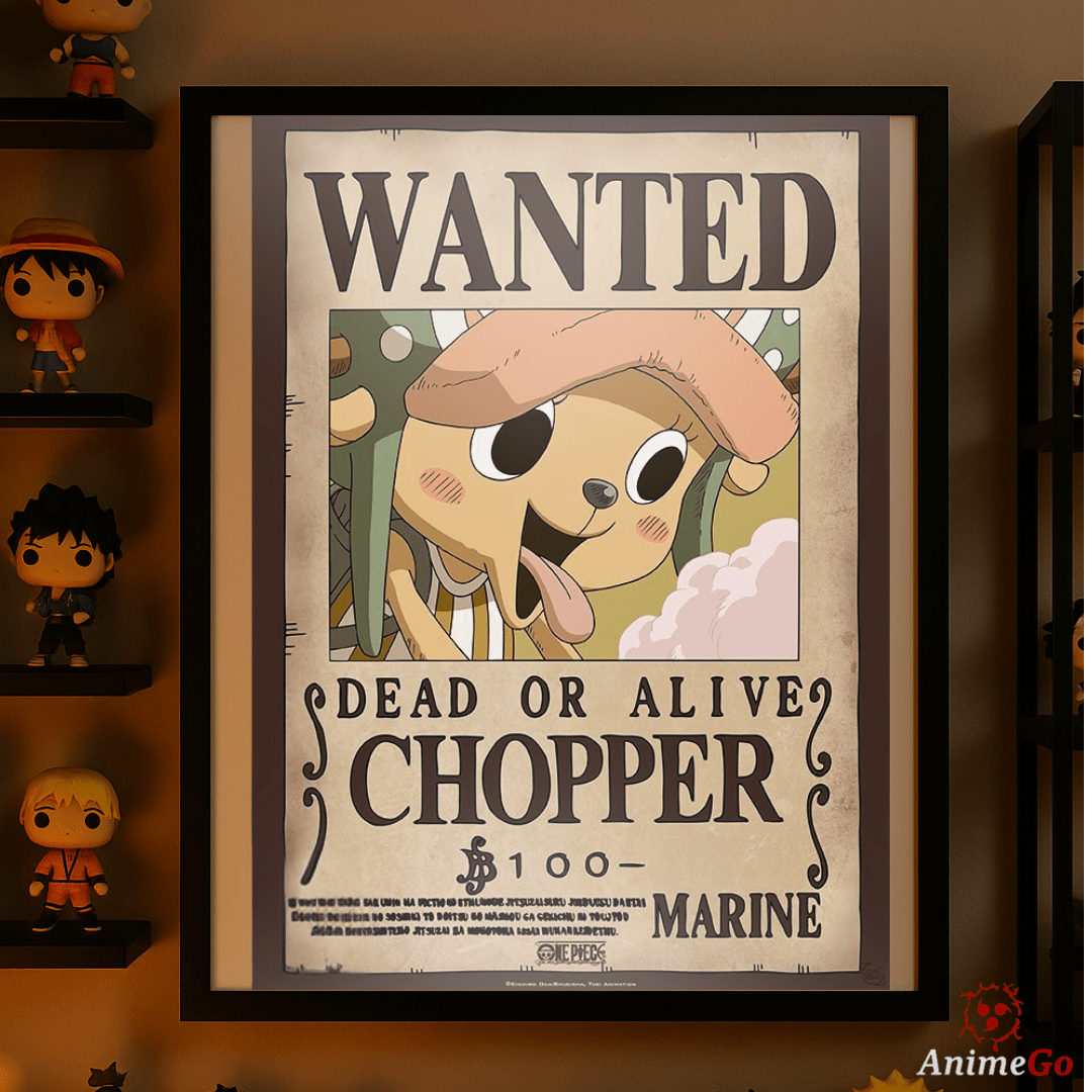 Tony Tony Chopper (Wano) – Wanted Poster (52 × 38 cm) - AnimeGo