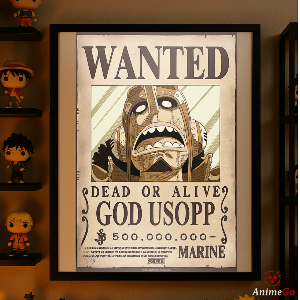 Usopp (Wano) – Wanted Poster (52 × 38 cm) - AnimeGo
